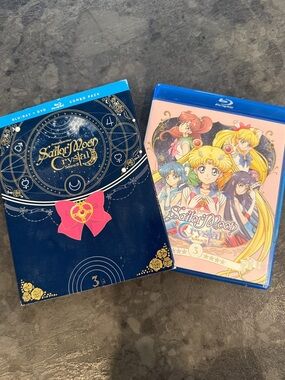 Sailor Moon Crystal Season 3 Blu-ray/DVD Combo Pack - Navy & Pink